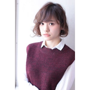 ノームコア＆エフォートレス★ゆるふわパ-マショ-トボブ