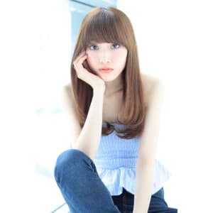 セミウェット抜け感♪フェアリー大人かわいいナチュラルセミディ