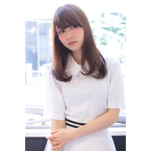 セミウェット抜け感♪フェアリー大人かわいいナチュラルセミディ