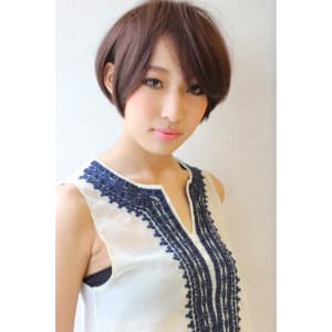 クールで個性的♪無造作ルーズ甘辛マッシュマニッシュショート★