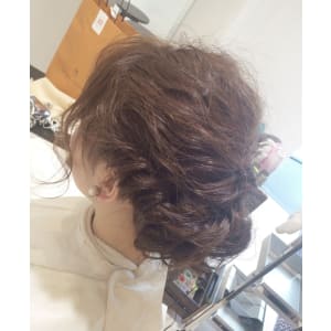 大人かわいいカジュアル編み込みルーズアップ☆