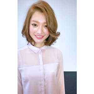 ラブ＆グラマラス♪甘辛クラシカルな大人かわいいフェミニンボブ