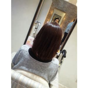 コラーゲンカラーで大人艶カラー♪深みのあるアッシュベージュ