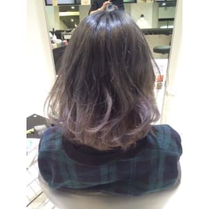 大人かわいいハンサムグラデーションカラー！ラベンダーアッシュ