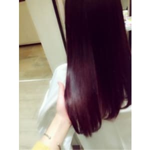 美髪コラーゲンカラー艶バイオレット×tokioインカラミ