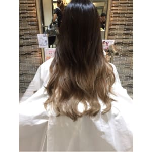 大人気☆抜け感アッシュグラデーション