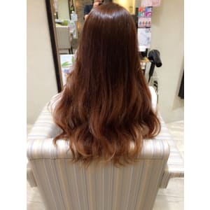 レッド×オレンジ♪ナチュラルグラデーション