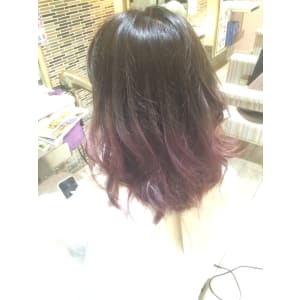 グラデーションカラーのカラーチェンジ