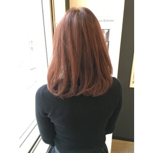 大人かわいい★ふんわりエアリーカール♪ナチュラルセミディ