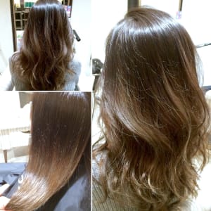 美髪ロング★透明感UP艶アッシュグラデーション