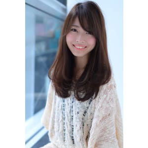 憧れの透明感！モテ愛され艶髪ナチュラルワンカール