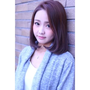 クラシカルなワンカール♪かき上げバング大人ボブ