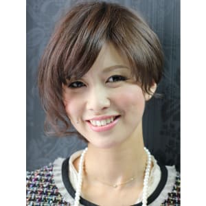 ショート耳かけボブからの大人かわいいパーティーヘアアレンジ
