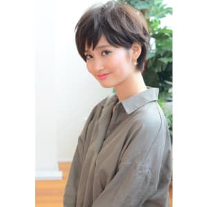 ハイクオリティー♪抜け感ふんわりマニッシュショート
