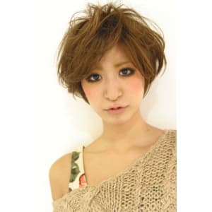 無造作ルーズなグラマラスエアリーカールのウェービーショート - trico 心斎橋店【トリコ】掲載中