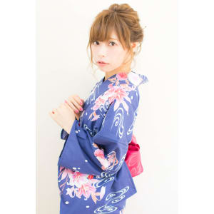【浴衣レンタル】3500円大人可愛くアレンジ☆花火大会夏祭