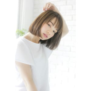 【prize池袋店】　シースルーストレートボブ