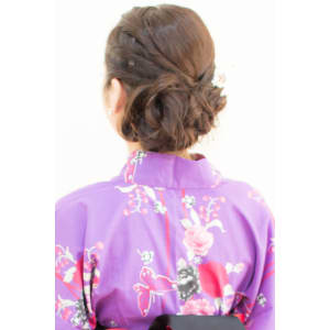 【浴衣レンタル】3500円可愛くヘアセット☆花火大会夏祭り