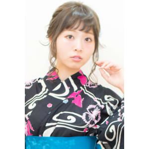 【浴衣レンタル】3500円可愛くヘアセット☆花火大会夏祭り