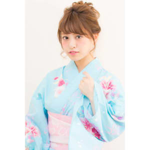 【浴衣レンタル】3500円大人可愛くアレンジ☆花火大会夏祭