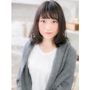 外ハネもカワイイ♪カジュアルロング