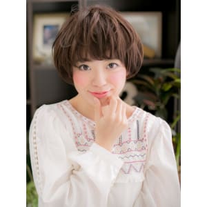 キュートな丸み★ふんわりマッシュ