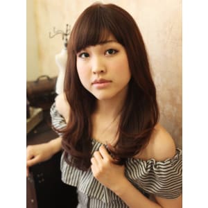 ★　大人かわいいセミロング　★　内巻きスタイル