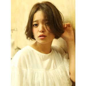 甘カラ愛されショートｘ大人可愛い【ブラウンベージュ】