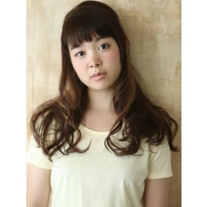 アジアンビューティー美髪美人ヘアー★ハーフアップ