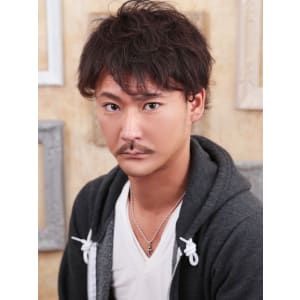 ルーズでワイルド☆メンズ用ショートパーマ