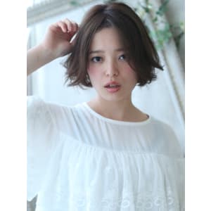 甘カラ愛されショートx大人可愛いブラウンベージュ - hair ARKS 上大岡店【ヘアーアークス】掲載中