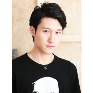 ☆爽やかタイトに決めた七三ショートパーマ☆ - hair ARKS 上大岡店【ヘアーアークス】掲載中