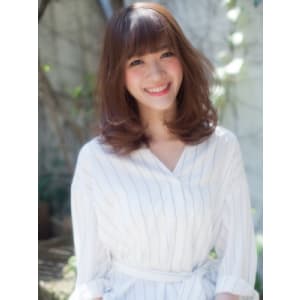 ♪ウェーブが似合う愛されミディー♪