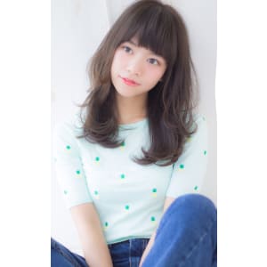 ゆるふわレイヤーロング　T=１９８