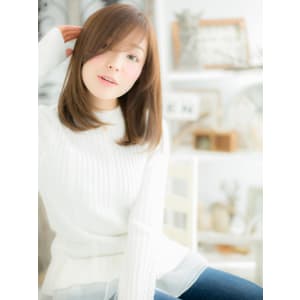 うざバングがPOINT♪透明感☆ストレート