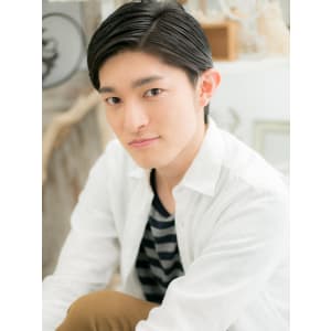 刈り上げ＆アップバング★爽やかショート