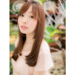 少女っぽさを残した、可憐ロング