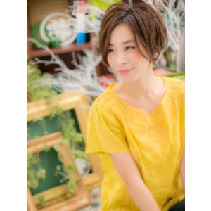 前下がりでちょい甘め☆のモダンショート
