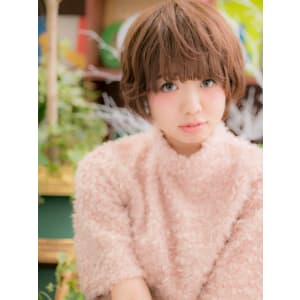 ふわくしゅ可愛い★重めマッシュショート