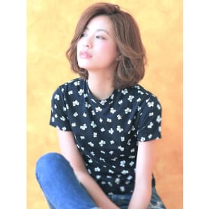 大人かきあげボブ