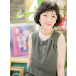 ショートバングが可愛い♪ボブ