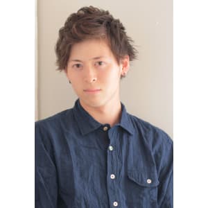 カジュアルアップバングショート :o44　