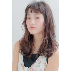 ショートバングのゆるウェーブミディ K-0080 - ALICe by AFLOAT【アリスバイアフロート】掲載中