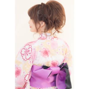 【浴衣レンタル】3500円可愛くヘアセット☆花火大会夏祭り