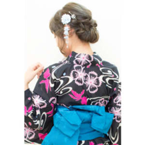 【浴衣レンタル】3500円可愛くヘアセット☆花火大会夏祭り