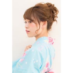 【浴衣レンタル】3500円可愛くヘアセット☆花火大会夏祭り