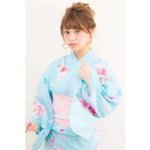 【浴衣レンタル】3500円大人可愛くアレンジ☆花火大会夏祭
