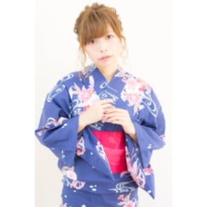 【浴衣レンタル】3500円大人可愛くアレンジ☆花火大会夏祭