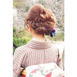 着物☆アップ★L