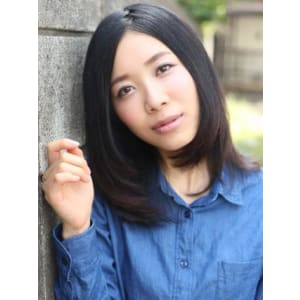 一緒にいて安 心できるような作りこまない内巻きスタイル【相模